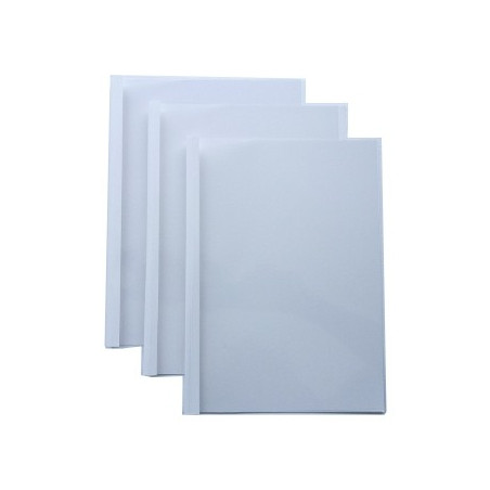 Couverture BLANC - Chromomat - Non rainée, à la Française