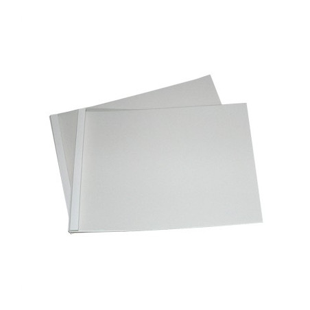 Couverture d'emboitage BLANC - Chromomat - Non rainée, à l'Italienne