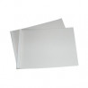 Couverture d'emboitage BLANC - Chromomat - Non rainée, à l'Italienne