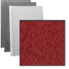 Couverture GRENAT - Grain Cuir - Rainée, à la Française