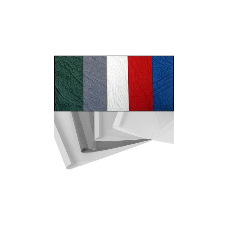 Couvertures préencollées Prestige Grain Cuir - BLEU 6mm