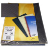 Couvertures PP A4 Fantaisie 50/100 - FUME (x50)