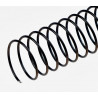 Spirales métalliques hélicoïdales A4 Pas 5 mm / Ø 6mm - NOIR