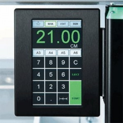 Massicot électrique IDEAL 4860 sur stand