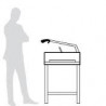 IDEAL 4300 sur Stand Massicot manuel