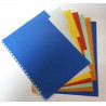 Intercalaires couleurs 7 positions - perfo. 21 trous