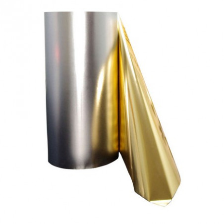 Lot de 2 rouleaux de film Luxefoil doré métallisé (320*120mm)