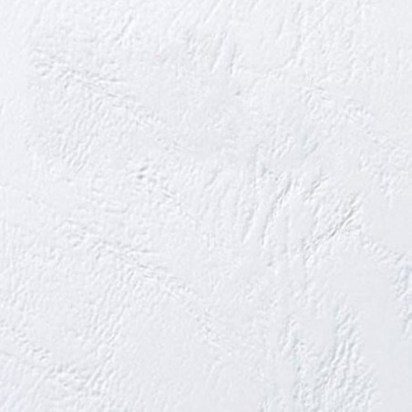 Couverture d'emboitage BLANC BRILLANT NACREE - Grain Cuir - Non rainée, à l'Italienne 