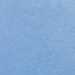 Couverture d'emboitage BLEU PORCELAINE - Grain Cuir - Non rainée, à l'Italienne