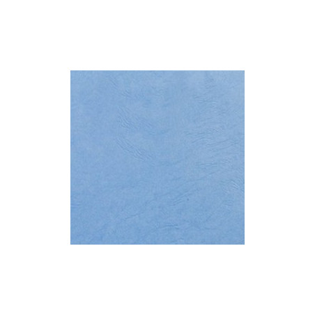 Couverture d'emboitage BLEU PORCELAINE - Grain Cuir - Non rainée, à l'Italienne