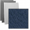 Couverture d'emboitage BLEU MARINE - Grain Cuir - Non rainée, à l'Italienne