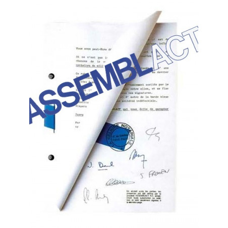 Kit de démarrage pour Reliure Notariale Assembact