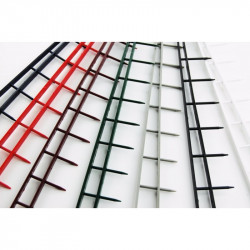 Peignes Velobind 12 picots - 25 mm NOIR X 100