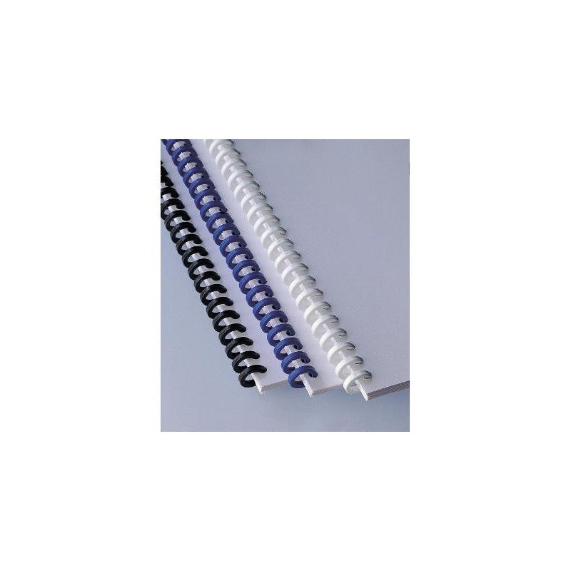 Anneaux plastique PP A4 Ibiclicks 3:1 diam. 8 mm Blanc