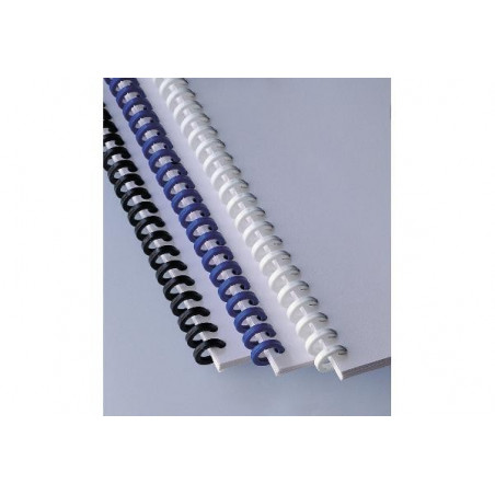 Anneaux plastique PP A4 Ibiclicks 3:1 diam. 8 mm Blanc