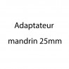 Adaptateur mandrin 25mm