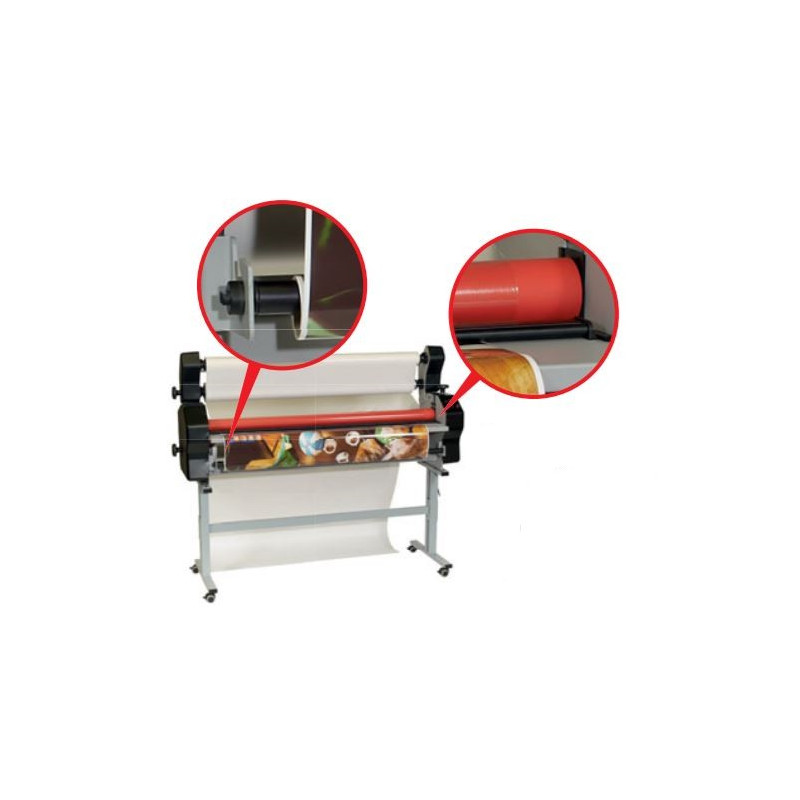 Guide et barre de défilement pour Laminateur à Froid STARTER 1600