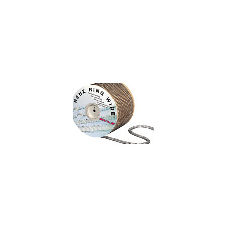 BOBINE Anneaux métalliques Pas 3:1 Ø 12.7 mm - Bronze