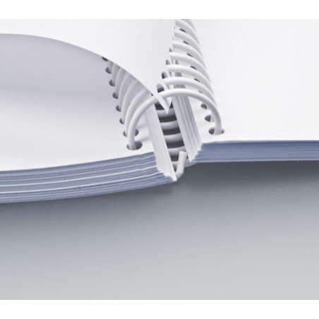 Spirales plastiques hélicoïdales A3 Pas 4:1 /  Ø 8mm