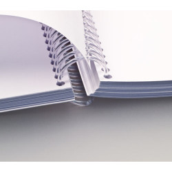 Spirales plastiques hélicoïdales Pas 4:1 / Ø 12mm