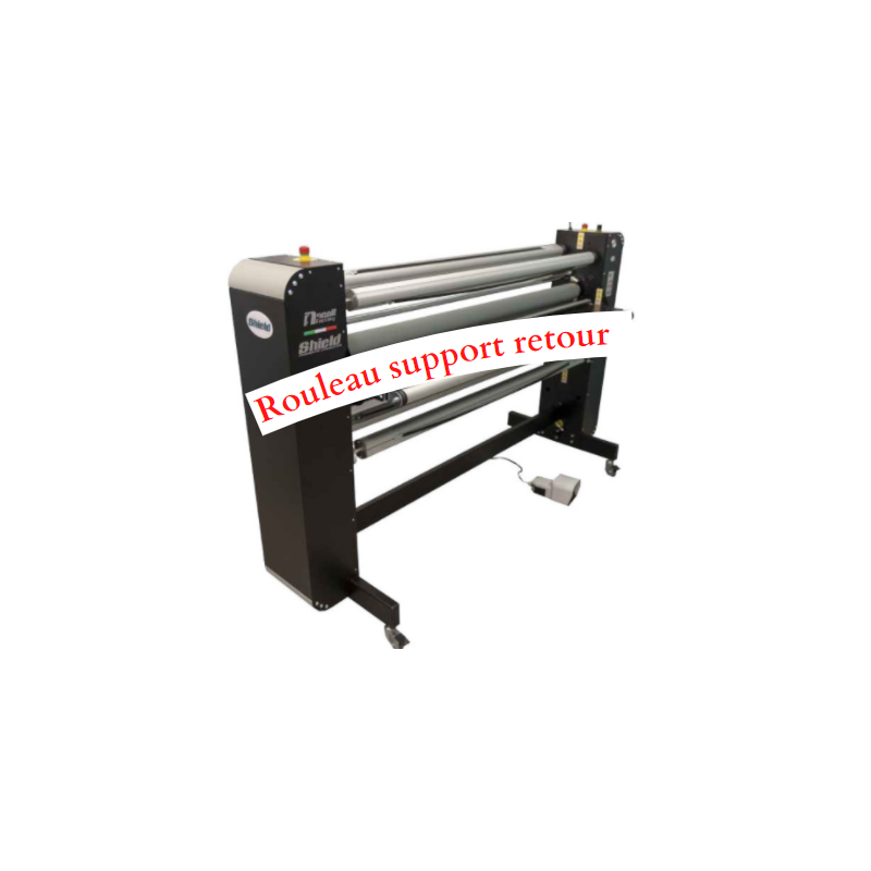 Rouleau support retour pour Laminateur à froid SHIELD 1650