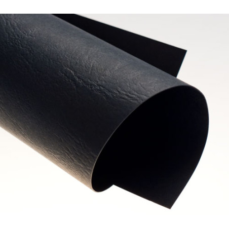 Dos de couvertures A3 Grain Cuir 240g - NOIR