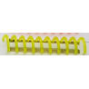 Spirale plastique hélicoïdale A4 Pas 6mm / Ø 8mm - JAUNE FLUO