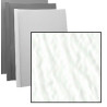 Couverture d'emboitage GRIS ARDOISE Grain Cuir - Non Rainée, à la Française