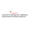 Poinçon A - Accessoire de découpe pour Onglématics Coup de Pouce CP et Porte Couteau PC