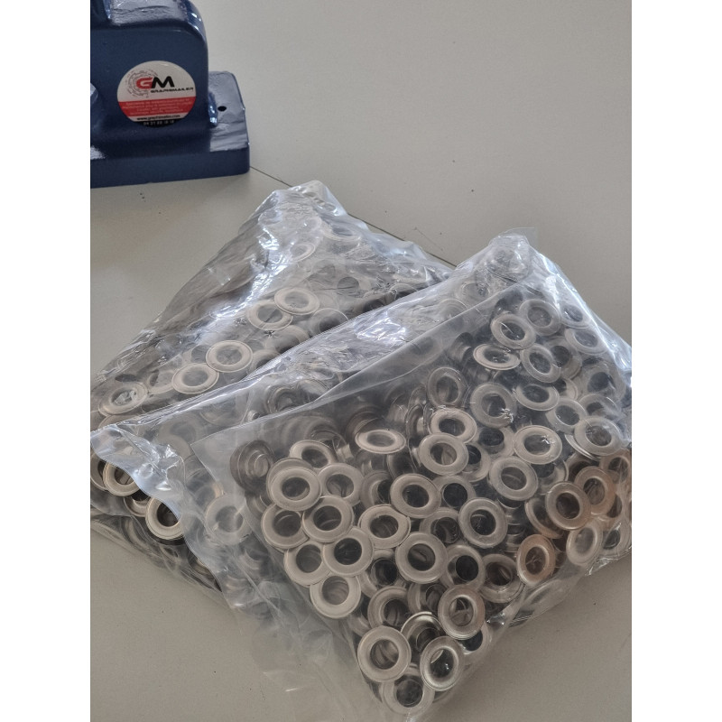 Oeillets 11.6mm Nickelé T1