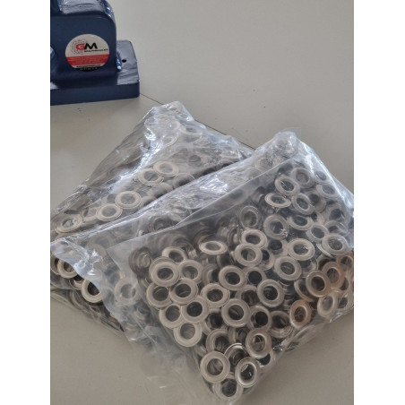 Oeillets 11.6mm Nickelé T1