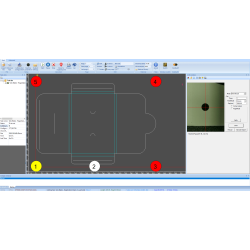 Table de découpe numérique à plat VeloBlade VOLTA 64