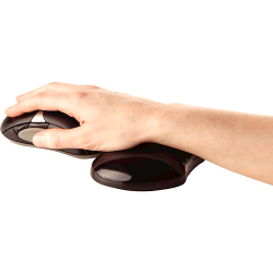 Mini repose poignet Gel Crystal Noir