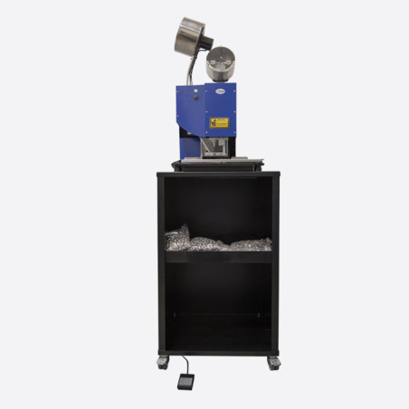 Table Noire à roulette pour œilleteuse NEO EYELET