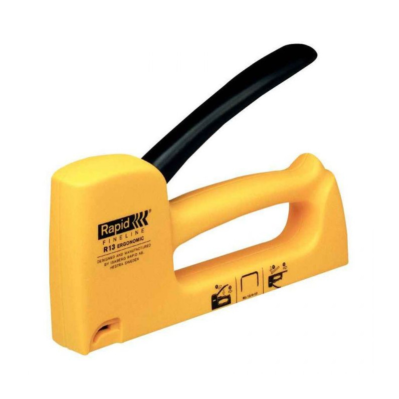 Agrafeuse R13E Jaune T&F Blister