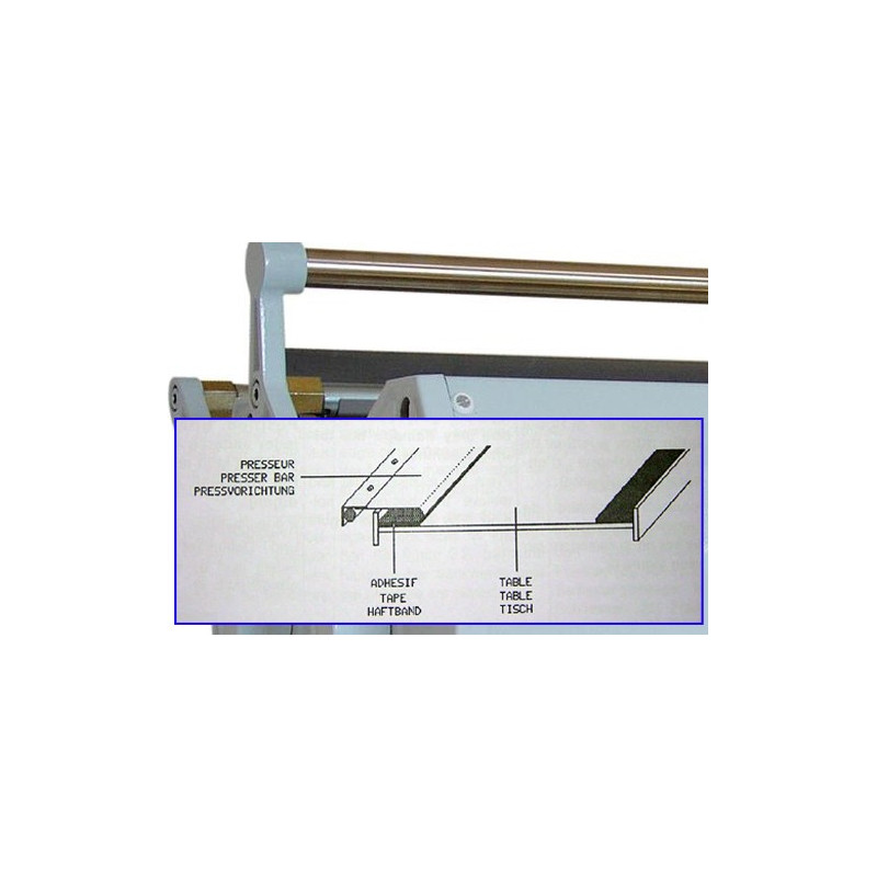 Bande anti-glisse - Option Plieuses de plans SINUS