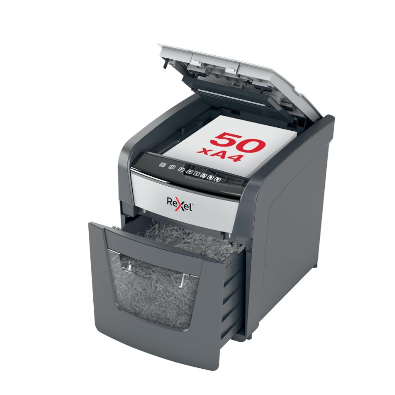 Destructeur de documents automatique 50X OPTIMUM AUTOFEED +