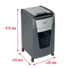 Destructeur de documents automatique 300X OPTIMUM AUTOFEED +