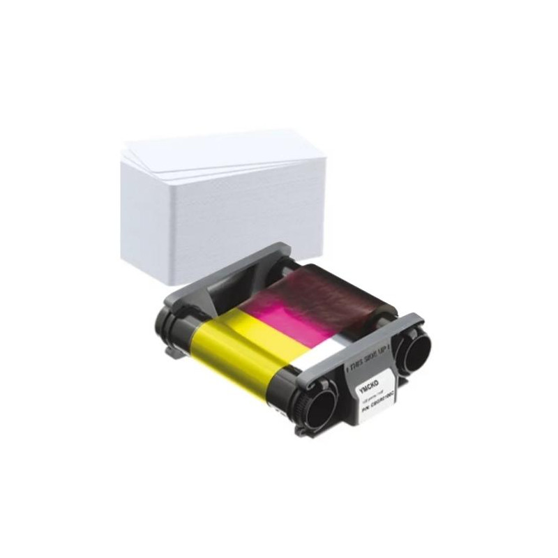 Pack consommable BADGY pour 100 impressions couleur