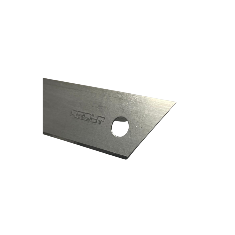 Lame fixe avec deux tranchants