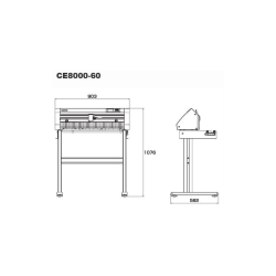 Plotter non inclus - vente du stand uniquement