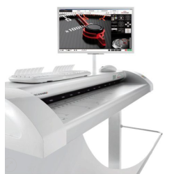 Support écran + pied haut réglable MFP  POWERSCAN 450i