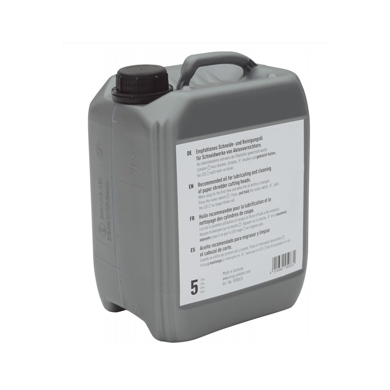 Huile spéciale destructeurs - Bidon de 5 Litres