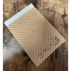 Sachet 150 x 200mm Bulle Papier Kraft Brun 120gr