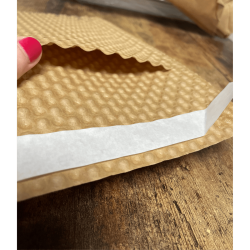Sachet 150 x 200mm Bulle Papier Kraft Brun 120gr