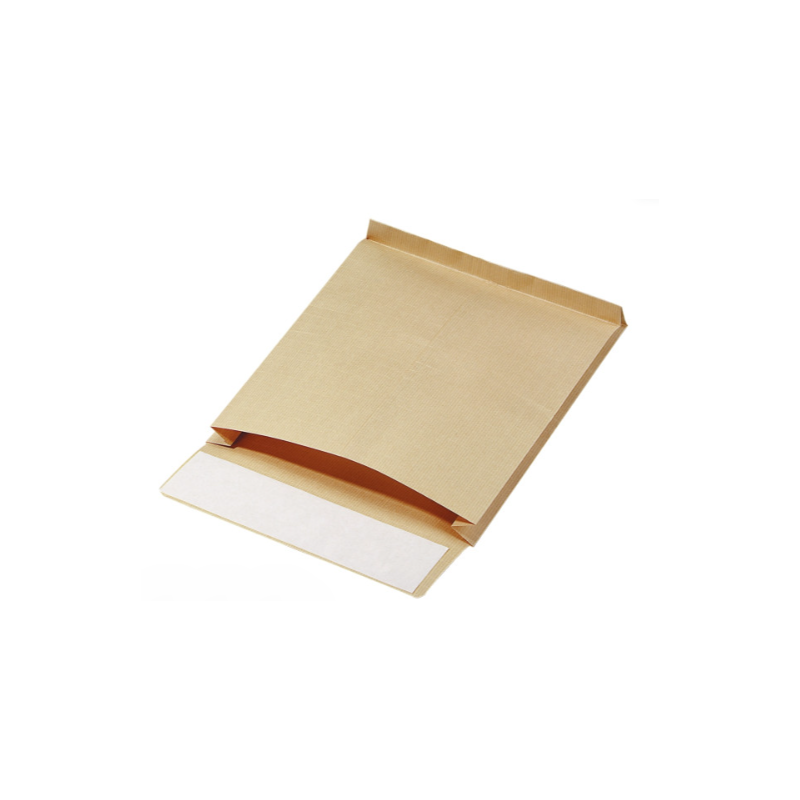 Pochettes à soufflets 229x324x50 - Kraft armé brun, 130gr