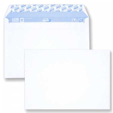 Enveloppes mécanisables 162 x 229 - sans fenêtre