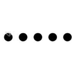 Outil de perforation Anneaux Métalliques 2:1 Trous Ronds