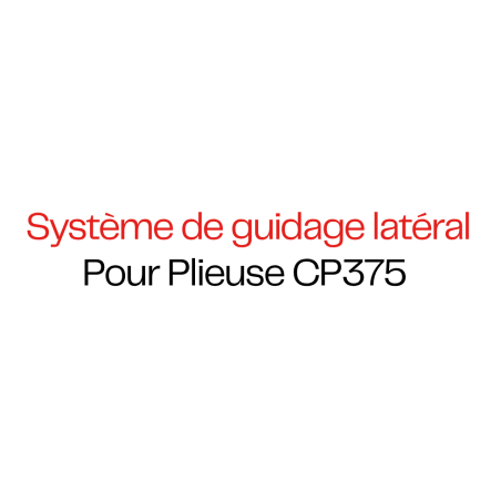 Guidance Tool Behind pour Plieuse CP375