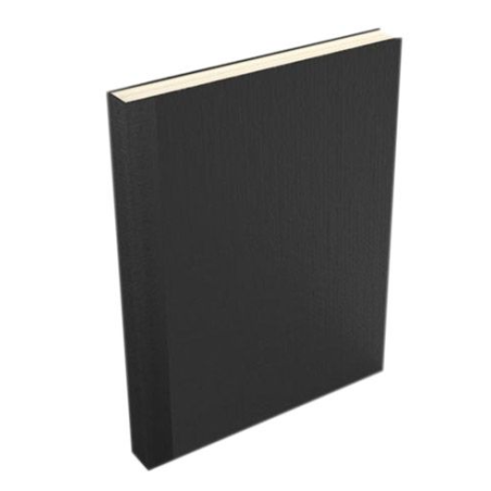 EASY BACK type BUCKRAM NOIR A4